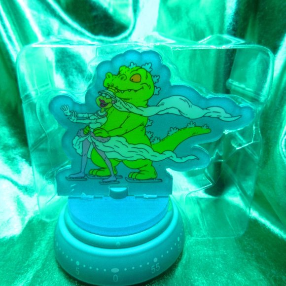 New Rugrats Reptar On Ice Kitchen Timer Nick Box Winter 2018 EXCLUSIVE - Picture 9 of 12